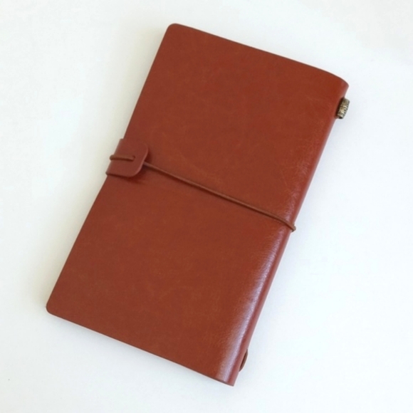 Daughter Leather Cognac Brown Journal Notebook w/ Inserts (Writing & Keepsakes) - Picture 4 of 14